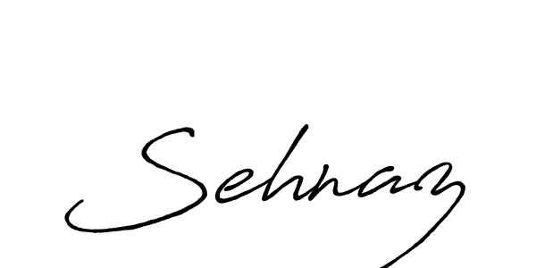 Create a beautiful signature design for name Sehnaz. With this signature (Antro_Vectra_Bolder) fonts, you can make a handwritten signature for free. Sehnaz signature style 7 images and pictures png