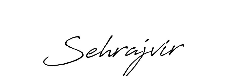 How to make Sehrajvir signature? Antro_Vectra_Bolder is a professional autograph style. Create handwritten signature for Sehrajvir name. Sehrajvir signature style 7 images and pictures png