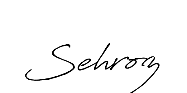 You should practise on your own different ways (Antro_Vectra_Bolder) to write your name (Sehroz) in signature. don't let someone else do it for you. Sehroz signature style 7 images and pictures png