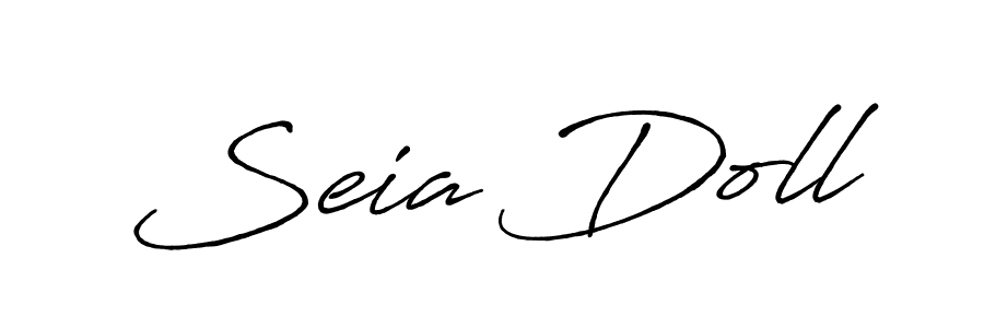 Antro_Vectra_Bolder is a professional signature style that is perfect for those who want to add a touch of class to their signature. It is also a great choice for those who want to make their signature more unique. Get Seia Doll name to fancy signature for free. Seia Doll signature style 7 images and pictures png