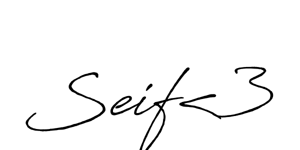 Make a beautiful signature design for name Seif<3. Use this online signature maker to create a handwritten signature for free. Seif<3 signature style 7 images and pictures png