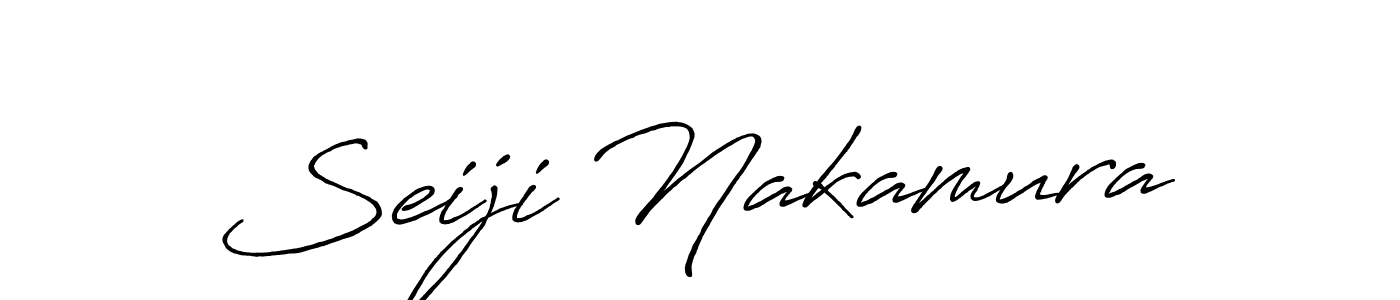 How to Draw Seiji Nakamura signature style? Antro_Vectra_Bolder is a latest design signature styles for name Seiji Nakamura. Seiji Nakamura signature style 7 images and pictures png