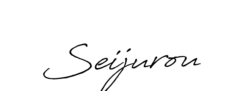 Make a beautiful signature design for name Seijurou. Use this online signature maker to create a handwritten signature for free. Seijurou signature style 7 images and pictures png