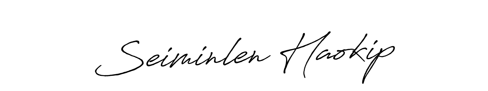 Similarly Antro_Vectra_Bolder is the best handwritten signature design. Signature creator online .You can use it as an online autograph creator for name Seiminlen Haokip. Seiminlen Haokip signature style 7 images and pictures png