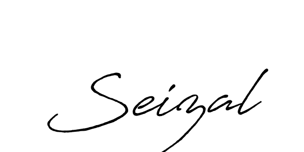 It looks lik you need a new signature style for name Seizal. Design unique handwritten (Antro_Vectra_Bolder) signature with our free signature maker in just a few clicks. Seizal signature style 7 images and pictures png