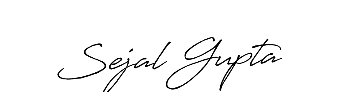 This is the best signature style for the Sejal Gupta name. Also you like these signature font (Antro_Vectra_Bolder). Mix name signature. Sejal Gupta signature style 7 images and pictures png