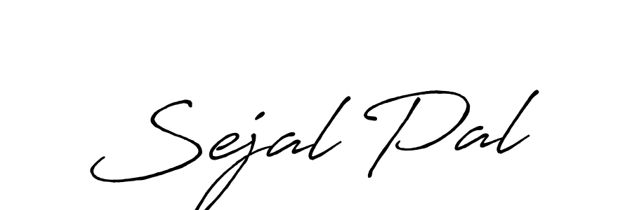 Design your own signature with our free online signature maker. With this signature software, you can create a handwritten (Antro_Vectra_Bolder) signature for name Sejal Pal. Sejal Pal signature style 7 images and pictures png
