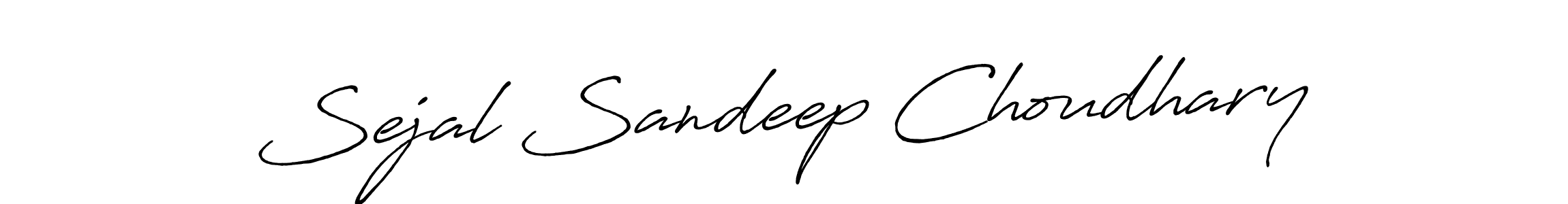 Similarly Antro_Vectra_Bolder is the best handwritten signature design. Signature creator online .You can use it as an online autograph creator for name Sejal Sandeep Choudhary. Sejal Sandeep Choudhary signature style 7 images and pictures png