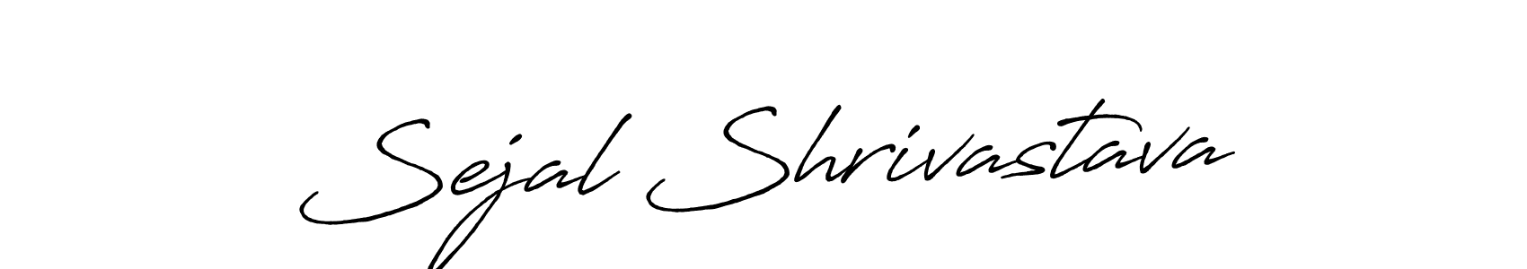 How to make Sejal Shrivastava signature? Antro_Vectra_Bolder is a professional autograph style. Create handwritten signature for Sejal Shrivastava name. Sejal Shrivastava signature style 7 images and pictures png