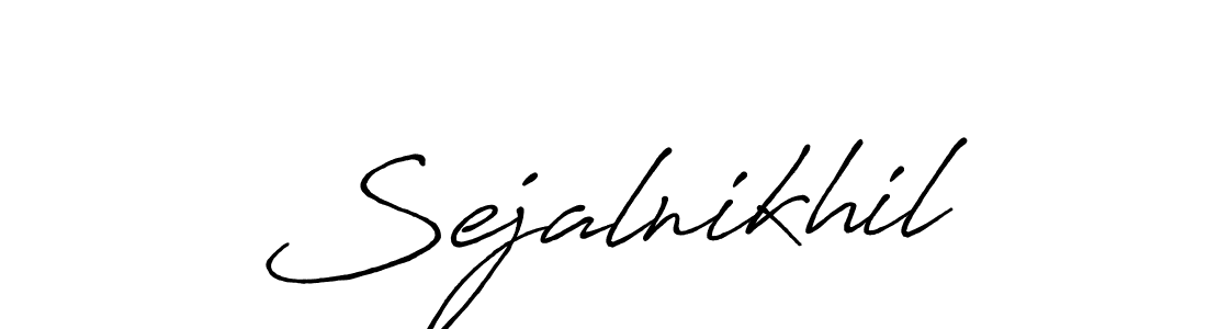 Best and Professional Signature Style for Sejalnikhil. Antro_Vectra_Bolder Best Signature Style Collection. Sejalnikhil signature style 7 images and pictures png