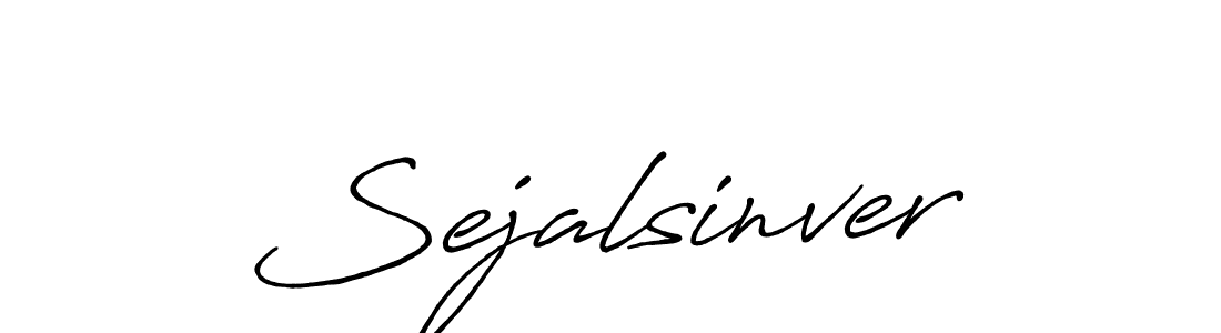 You should practise on your own different ways (Antro_Vectra_Bolder) to write your name (Sejalsinver) in signature. don't let someone else do it for you. Sejalsinver signature style 7 images and pictures png