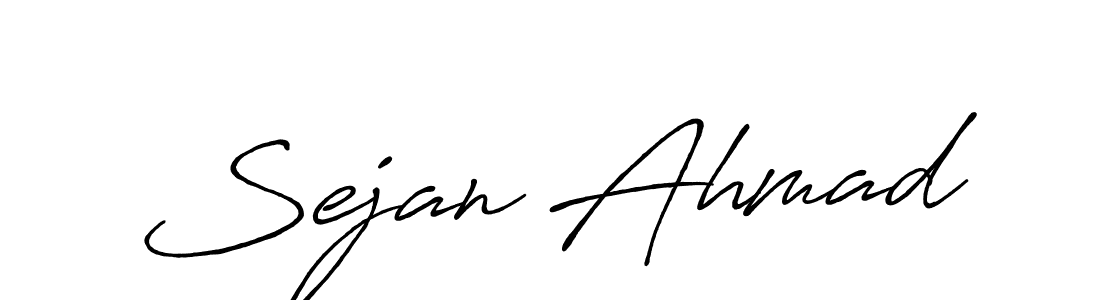 Make a short Sejan Ahmad signature style. Manage your documents anywhere anytime using Antro_Vectra_Bolder. Create and add eSignatures, submit forms, share and send files easily. Sejan Ahmad signature style 7 images and pictures png