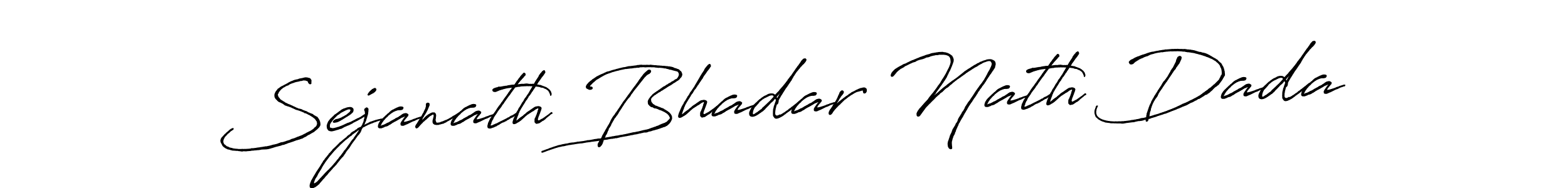 Similarly Antro_Vectra_Bolder is the best handwritten signature design. Signature creator online .You can use it as an online autograph creator for name Sejanath Bhadar Nath Dada. Sejanath Bhadar Nath Dada signature style 7 images and pictures png