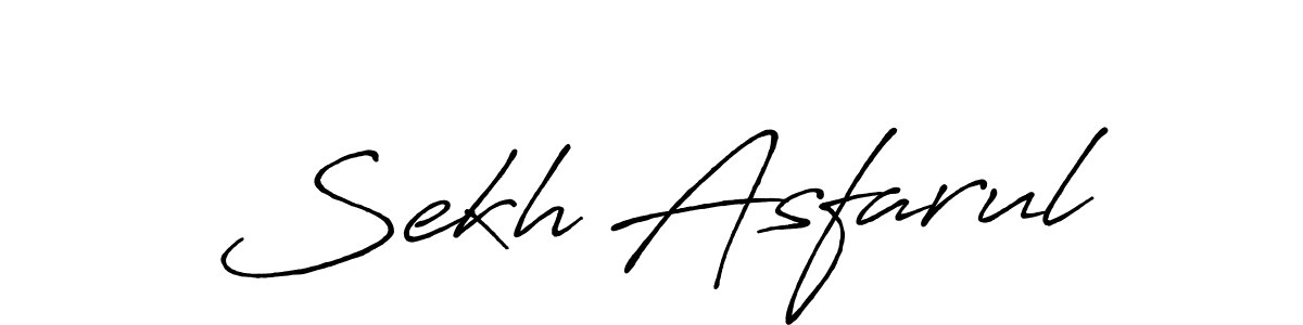 Sekh Asfarul stylish signature style. Best Handwritten Sign (Antro_Vectra_Bolder) for my name. Handwritten Signature Collection Ideas for my name Sekh Asfarul. Sekh Asfarul signature style 7 images and pictures png