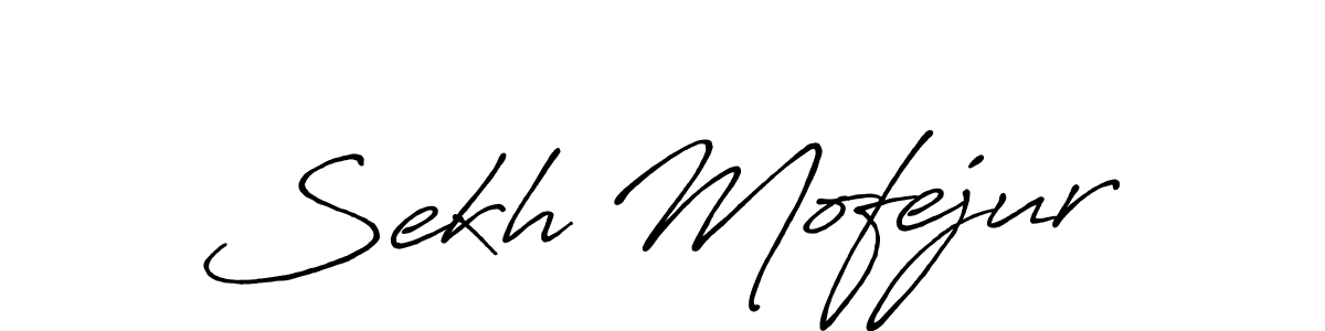 The best way (Antro_Vectra_Bolder) to make a short signature is to pick only two or three words in your name. The name Sekh Mofejur include a total of six letters. For converting this name. Sekh Mofejur signature style 7 images and pictures png