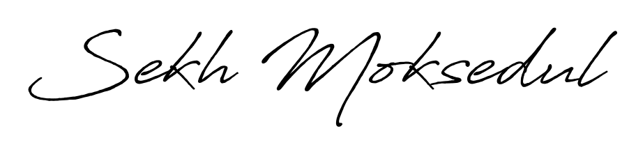 This is the best signature style for the Sekh Moksedul name. Also you like these signature font (Antro_Vectra_Bolder). Mix name signature. Sekh Moksedul signature style 7 images and pictures png
