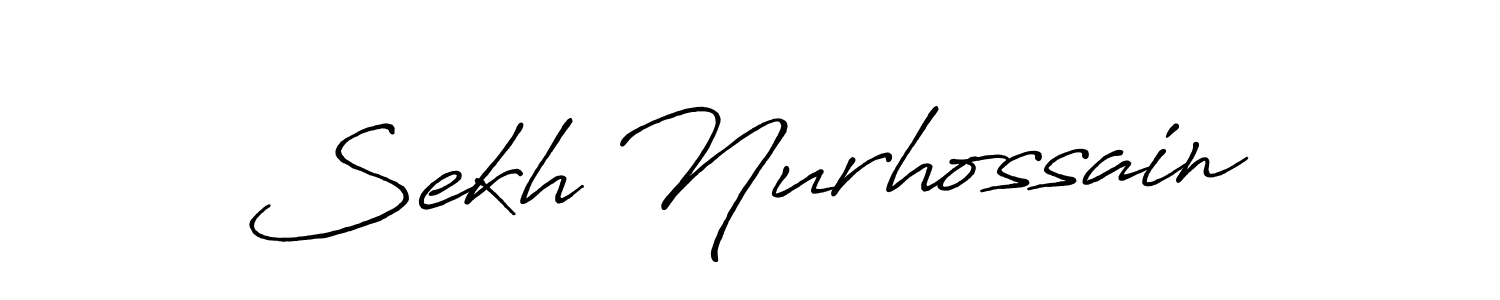 Antro_Vectra_Bolder is a professional signature style that is perfect for those who want to add a touch of class to their signature. It is also a great choice for those who want to make their signature more unique. Get Sekh Nurhossain name to fancy signature for free. Sekh Nurhossain signature style 7 images and pictures png