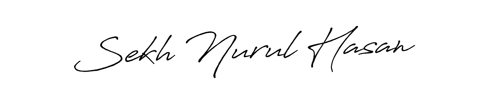 Sekh Nurul Hasan stylish signature style. Best Handwritten Sign (Antro_Vectra_Bolder) for my name. Handwritten Signature Collection Ideas for my name Sekh Nurul Hasan. Sekh Nurul Hasan signature style 7 images and pictures png