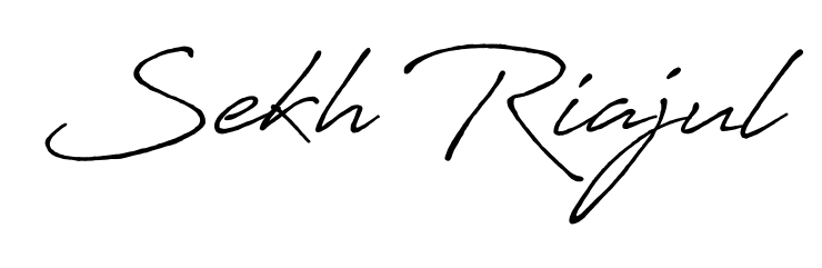 Get an exclusive digital autograph for Sekh Riajul. The Antro_Vectra_Bolder typeface captures the charm of real penmanship on paper. Sekh Riajul signature style 7 images and pictures png