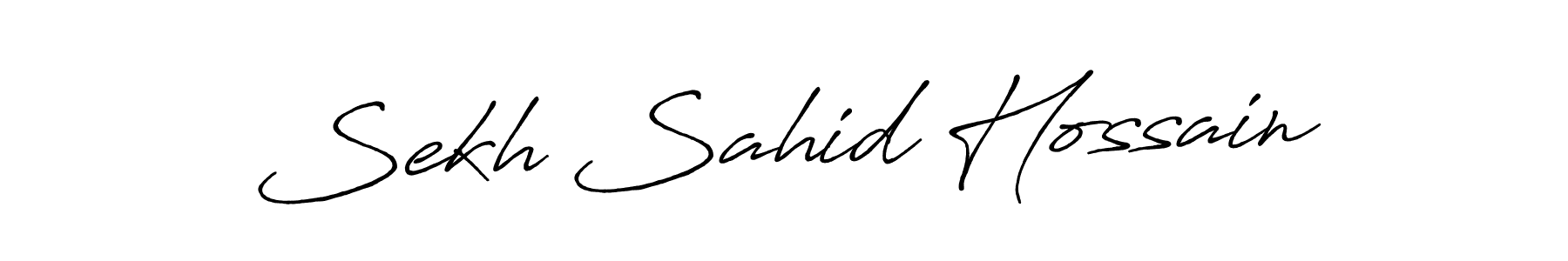 Here are the top 10 professional signature styles for the name Sekh Sahid Hossain. These are the best autograph styles you can use for your name. Sekh Sahid Hossain signature style 7 images and pictures png