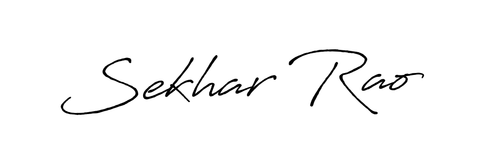 Make a beautiful signature design for name Sekhar Rao. Use this online signature maker to create a handwritten signature for free. Sekhar Rao signature style 7 images and pictures png