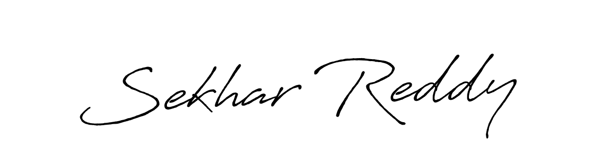 Also we have Sekhar Reddy name is the best signature style. Create professional handwritten signature collection using Antro_Vectra_Bolder autograph style. Sekhar Reddy signature style 7 images and pictures png