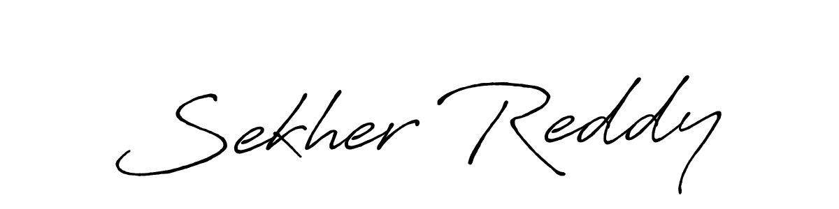 You can use this online signature creator to create a handwritten signature for the name Sekher Reddy. This is the best online autograph maker. Sekher Reddy signature style 7 images and pictures png