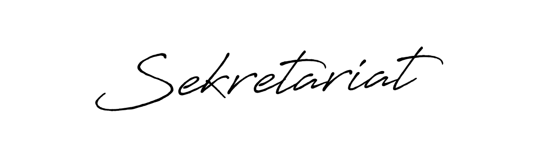 Use a signature maker to create a handwritten signature online. With this signature software, you can design (Antro_Vectra_Bolder) your own signature for name Sekretariat. Sekretariat signature style 7 images and pictures png