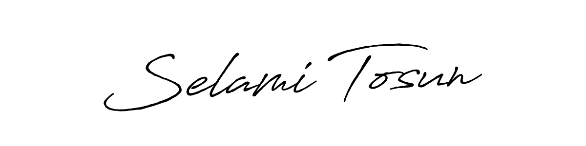 Make a beautiful signature design for name Selami Tosun. Use this online signature maker to create a handwritten signature for free. Selami Tosun signature style 7 images and pictures png