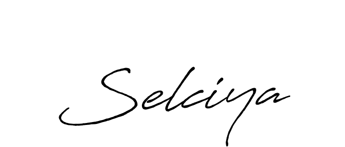 Design your own signature with our free online signature maker. With this signature software, you can create a handwritten (Antro_Vectra_Bolder) signature for name Selciya. Selciya signature style 7 images and pictures png