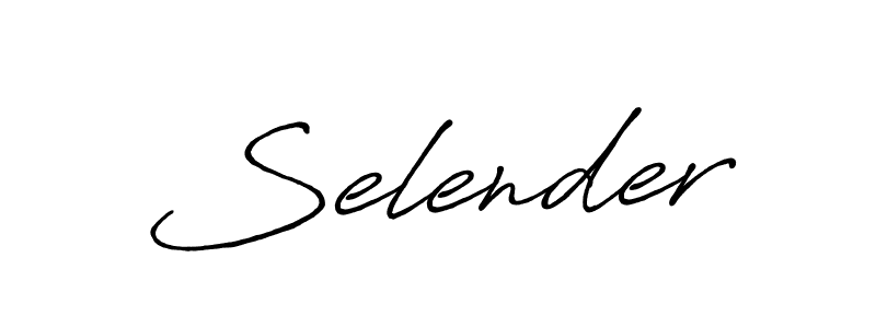 The best way (Antro_Vectra_Bolder) to make a short signature is to pick only two or three words in your name. The name Selender include a total of six letters. For converting this name. Selender signature style 7 images and pictures png