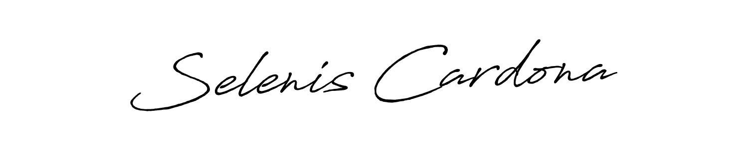 It looks lik you need a new signature style for name Selenis Cardona. Design unique handwritten (Antro_Vectra_Bolder) signature with our free signature maker in just a few clicks. Selenis Cardona signature style 7 images and pictures png