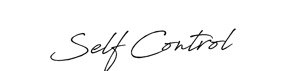 You should practise on your own different ways (Antro_Vectra_Bolder) to write your name (Self Control) in signature. don't let someone else do it for you. Self Control signature style 7 images and pictures png