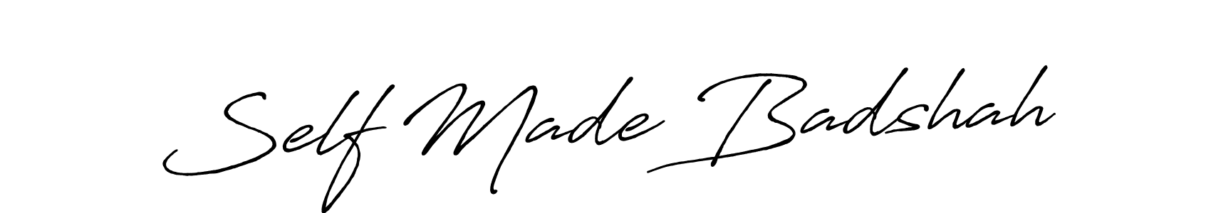 Make a short Self Made Badshah signature style. Manage your documents anywhere anytime using Antro_Vectra_Bolder. Create and add eSignatures, submit forms, share and send files easily. Self Made Badshah signature style 7 images and pictures png
