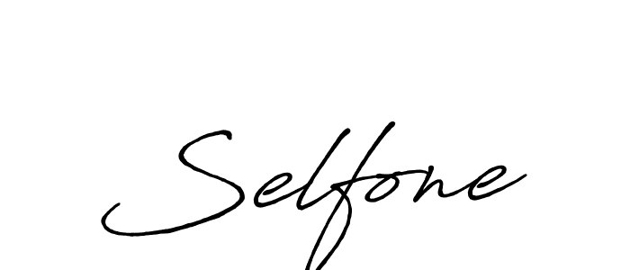 How to make Selfone signature? Antro_Vectra_Bolder is a professional autograph style. Create handwritten signature for Selfone name. Selfone signature style 7 images and pictures png