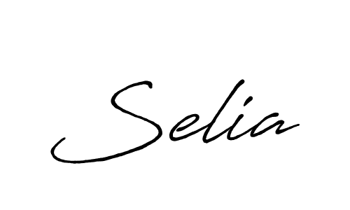 if you are searching for the best signature style for your name Selia. so please give up your signature search. here we have designed multiple signature styles  using Antro_Vectra_Bolder. Selia signature style 7 images and pictures png