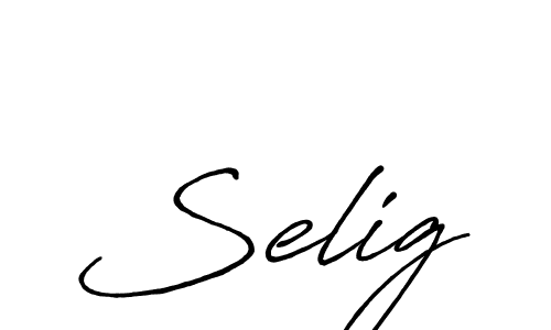 The best way (Antro_Vectra_Bolder) to make a short signature is to pick only two or three words in your name. The name Selig include a total of six letters. For converting this name. Selig signature style 7 images and pictures png