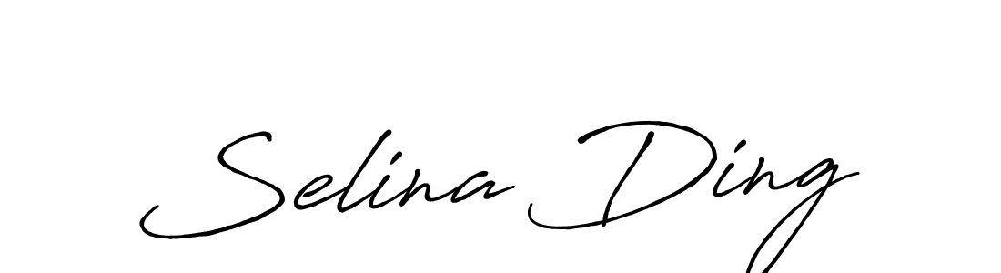 Check out images of Autograph of Selina Ding name. Actor Selina Ding Signature Style. Antro_Vectra_Bolder is a professional sign style online. Selina Ding signature style 7 images and pictures png