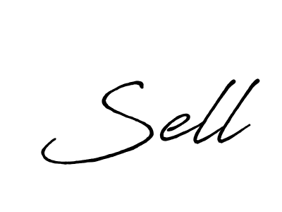 How to make Sell name signature. Use Antro_Vectra_Bolder style for creating short signs online. This is the latest handwritten sign. Sell signature style 7 images and pictures png