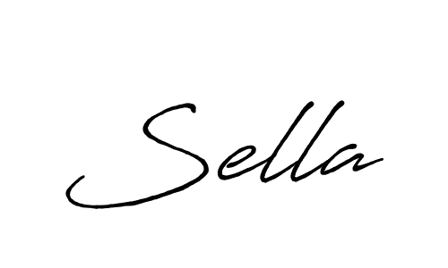 Make a beautiful signature design for name Sella. Use this online signature maker to create a handwritten signature for free. Sella signature style 7 images and pictures png