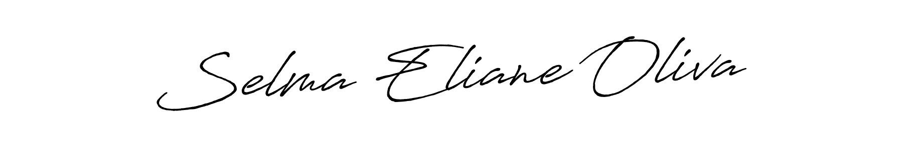 Also You can easily find your signature by using the search form. We will create Selma Eliane Oliva name handwritten signature images for you free of cost using Antro_Vectra_Bolder sign style. Selma Eliane Oliva signature style 7 images and pictures png
