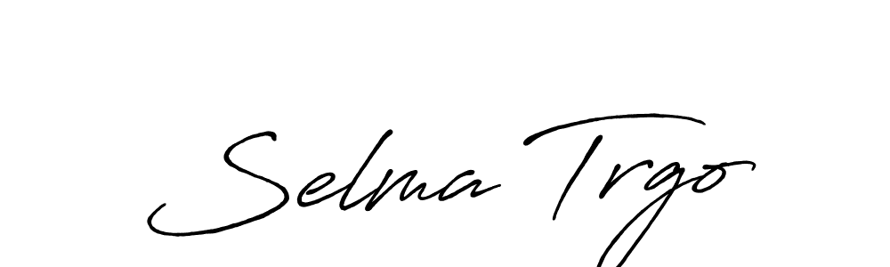 How to Draw Selma Trgo signature style? Antro_Vectra_Bolder is a latest design signature styles for name Selma Trgo. Selma Trgo signature style 7 images and pictures png