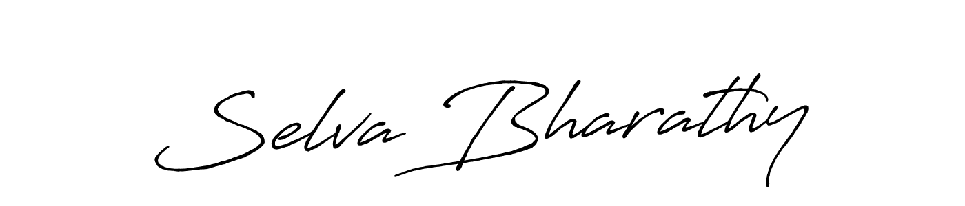 if you are searching for the best signature style for your name Selva Bharathy. so please give up your signature search. here we have designed multiple signature styles  using Antro_Vectra_Bolder. Selva Bharathy signature style 7 images and pictures png