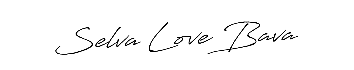 Similarly Antro_Vectra_Bolder is the best handwritten signature design. Signature creator online .You can use it as an online autograph creator for name Selva Love Bava. Selva Love Bava signature style 7 images and pictures png
