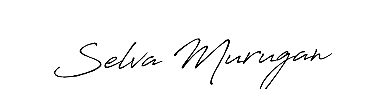 Make a beautiful signature design for name Selva Murugan. Use this online signature maker to create a handwritten signature for free. Selva Murugan signature style 7 images and pictures png