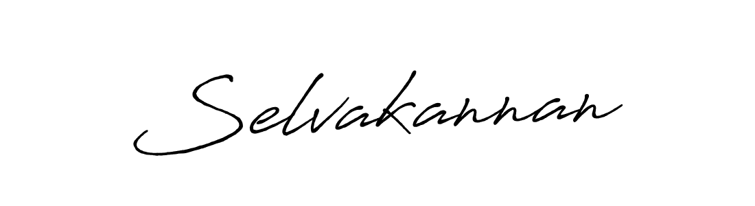 Design your own signature with our free online signature maker. With this signature software, you can create a handwritten (Antro_Vectra_Bolder) signature for name Selvakannan. Selvakannan signature style 7 images and pictures png