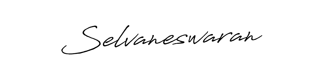 Also we have Selvaneswaran name is the best signature style. Create professional handwritten signature collection using Antro_Vectra_Bolder autograph style. Selvaneswaran signature style 7 images and pictures png