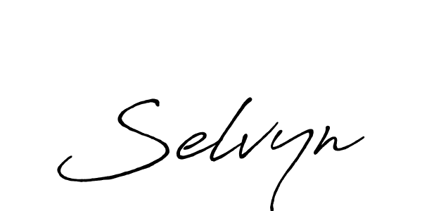 Best and Professional Signature Style for Selvyn. Antro_Vectra_Bolder Best Signature Style Collection. Selvyn signature style 7 images and pictures png