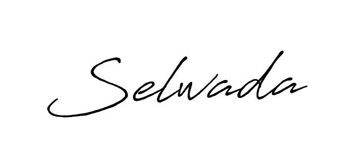 Make a beautiful signature design for name Selwada. With this signature (Antro_Vectra_Bolder) style, you can create a handwritten signature for free. Selwada signature style 7 images and pictures png