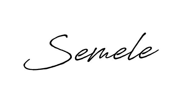 if you are searching for the best signature style for your name Semele. so please give up your signature search. here we have designed multiple signature styles  using Antro_Vectra_Bolder. Semele signature style 7 images and pictures png